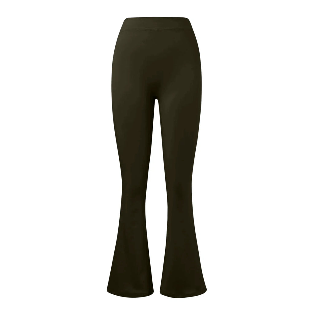 V-Shape Flare Leggings - Aurenne